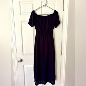 Navy Midi Dress